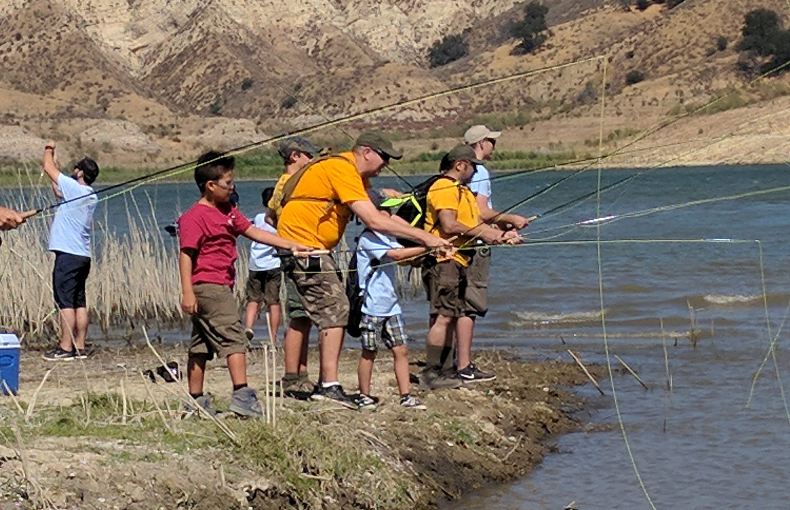 Boy Scouts Take Fly Fishing 101