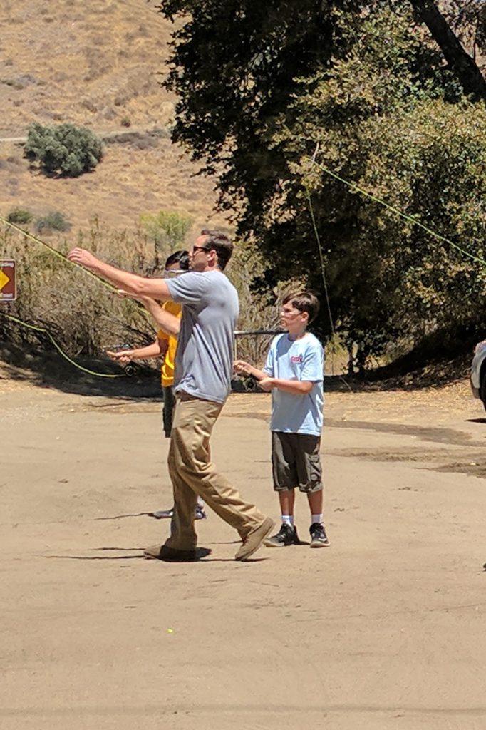 Boy Scouts Take Fly Fishing 101