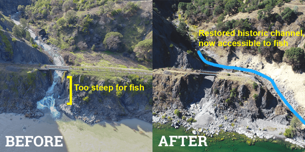 Major Tributary to the Eel Flows for the First Time in Over a Century