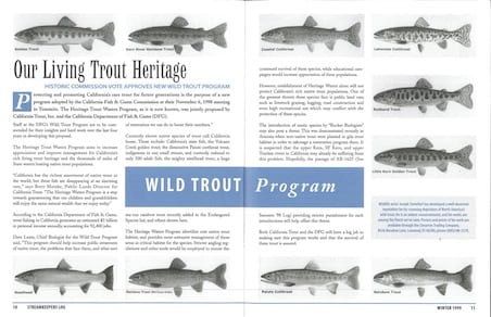 Heritage Trout Program