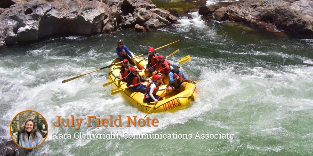 Field Note: Floating the Wild and Scenic Tuolumne River