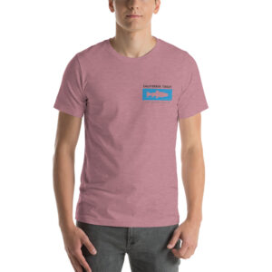 pink and grey t shirt