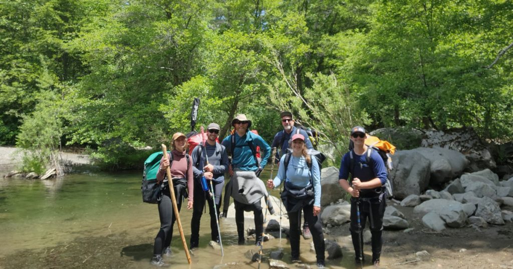 Minking through the South Fork Eel River