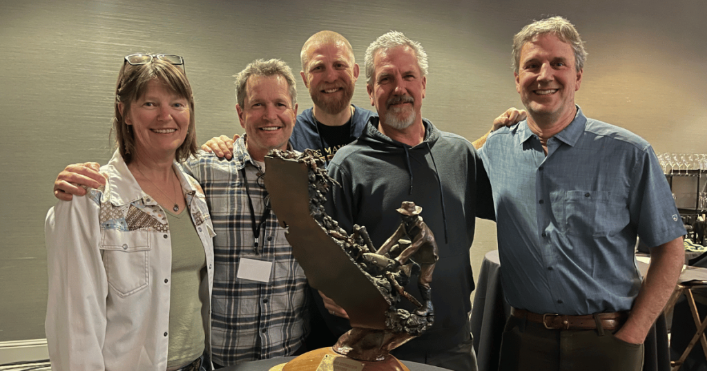 Darren Mierau, CalTrout Regional Director, is Restorationist of the Year at Annual SRF Conference