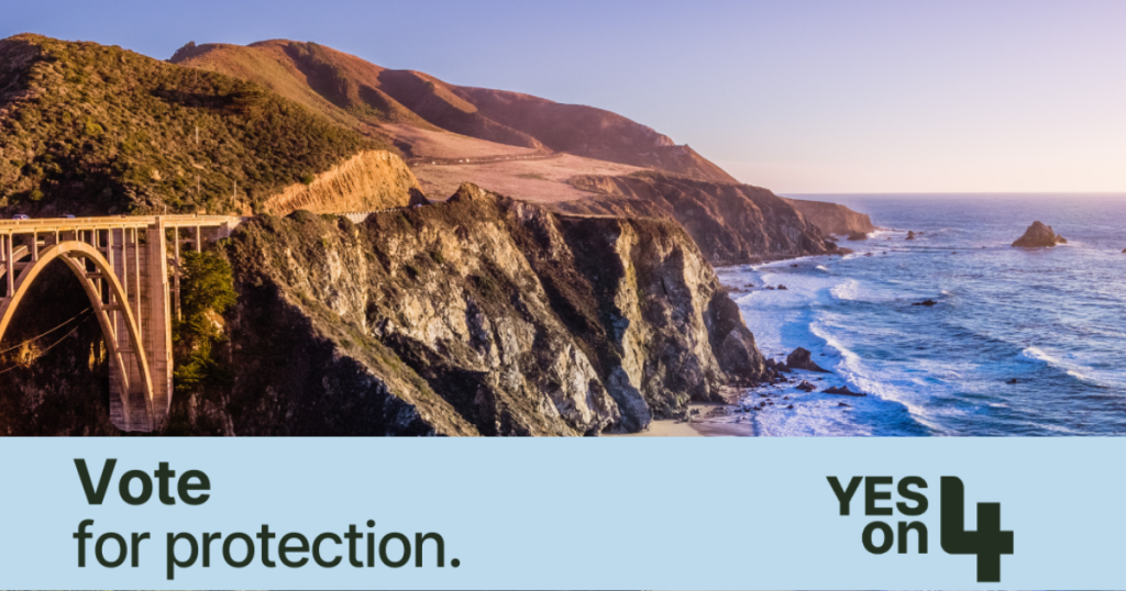Vote to Protect California Against Climate Change