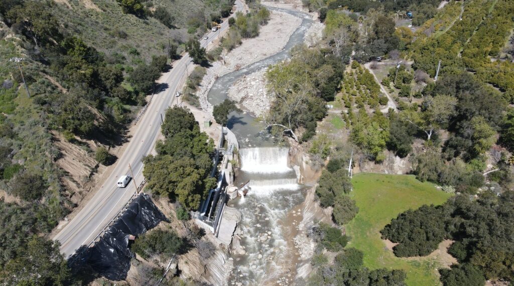 Harvey Diversion Fish Passage Project, Santa Paula Creek
