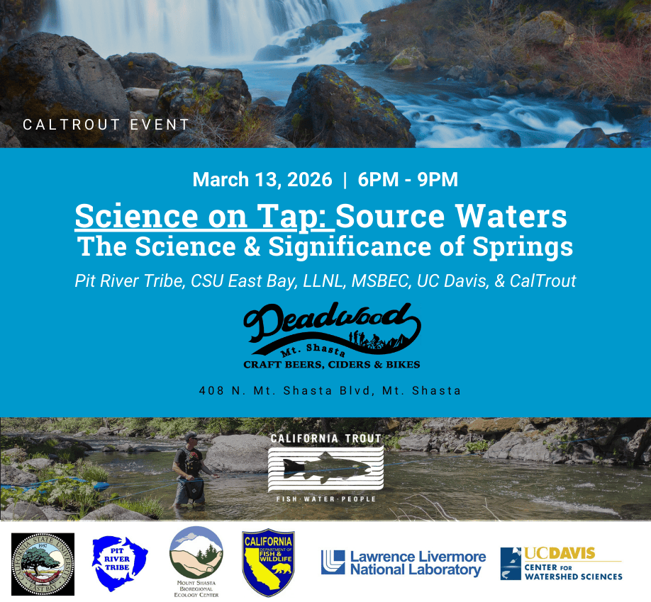 Science on Tap: Source Waters – The Science & Significance of Springs