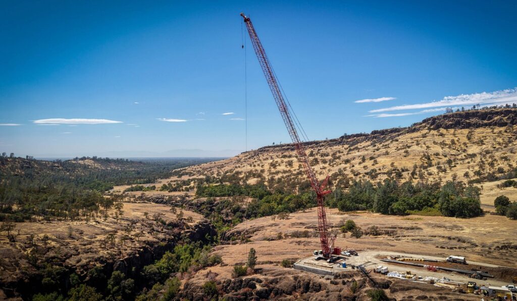 Iron Canyon construction