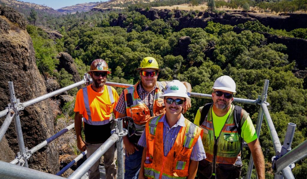 Iron canyon construction